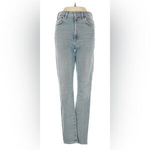 Agolde High Rise Straight Leg Jeans